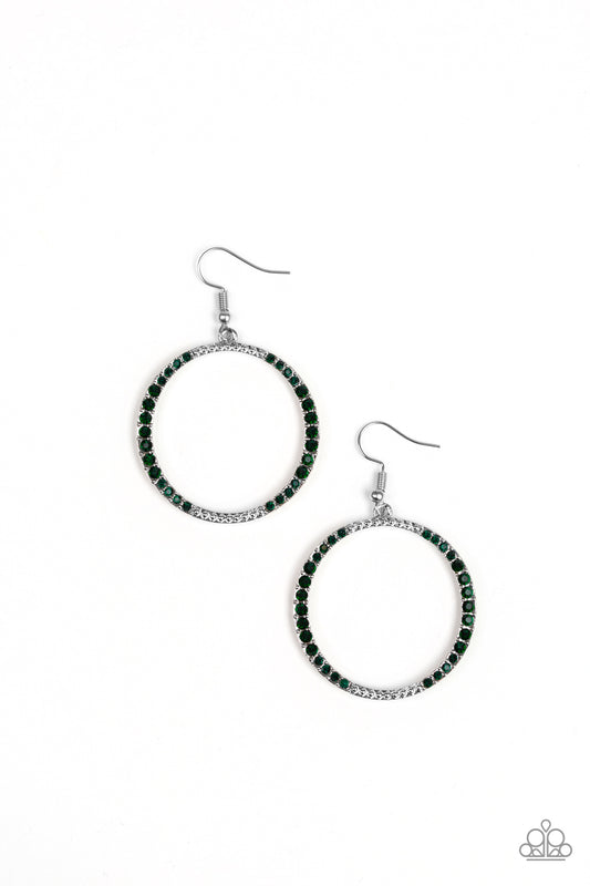 Risky Ritz - Green Paparazzi Jewelry