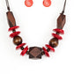 Pacific Paradise - Red Paparazzi Jewelry 1155
