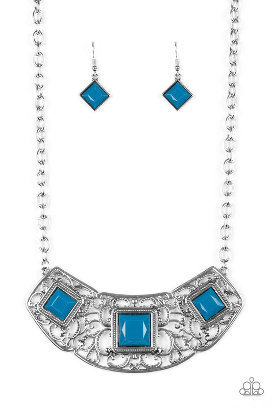 Feeling Inde-PENDANT - Blue Paparazzi Jewelry