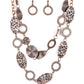 Trippin On Texture - Copper Paparazzi Jewelry 1652