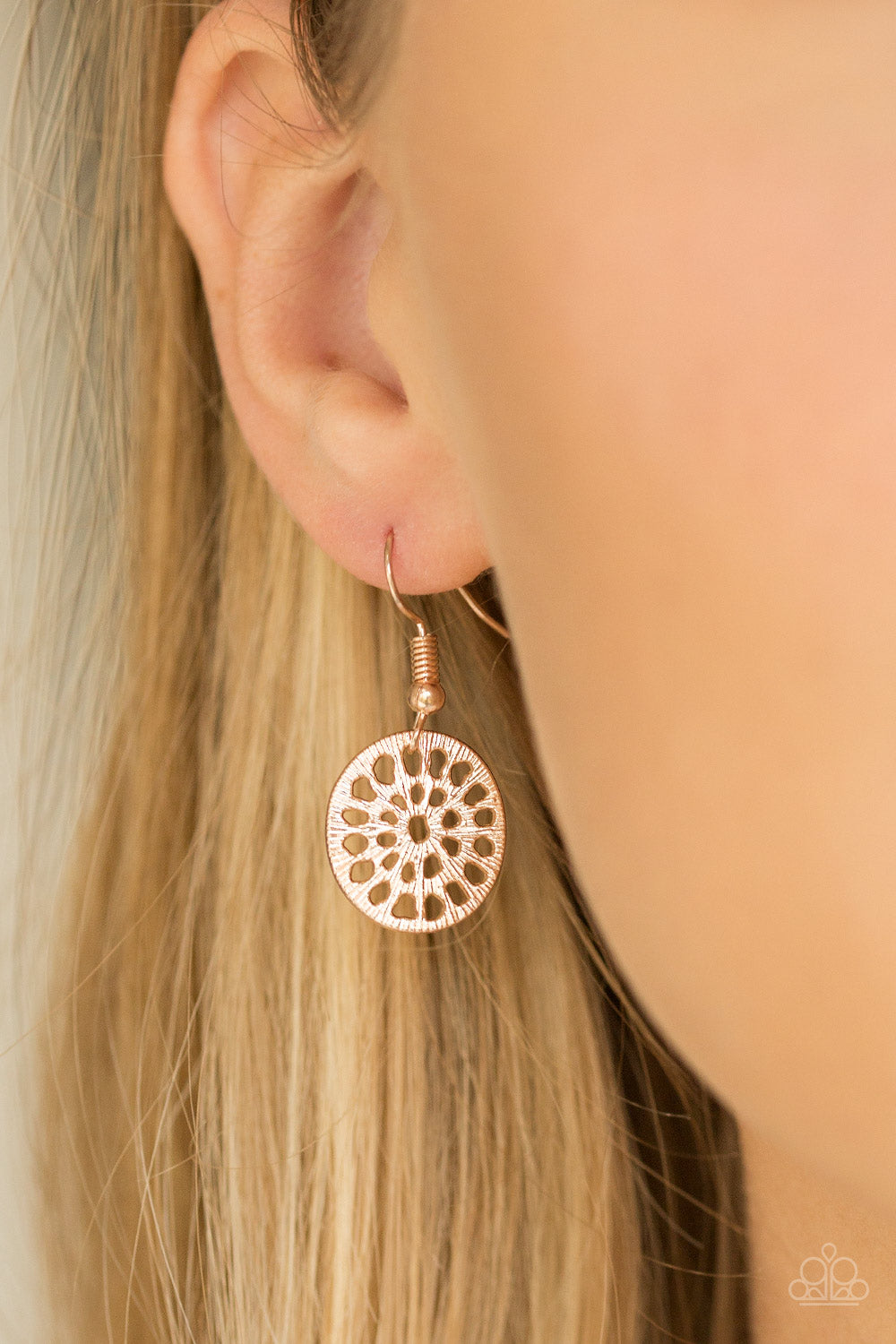 Your Own Free WHEEL - Rose Gold Paparazzi Jewelry 1783