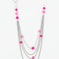 Bubbly Bright - Pink Paparazzi Jewelry-279
