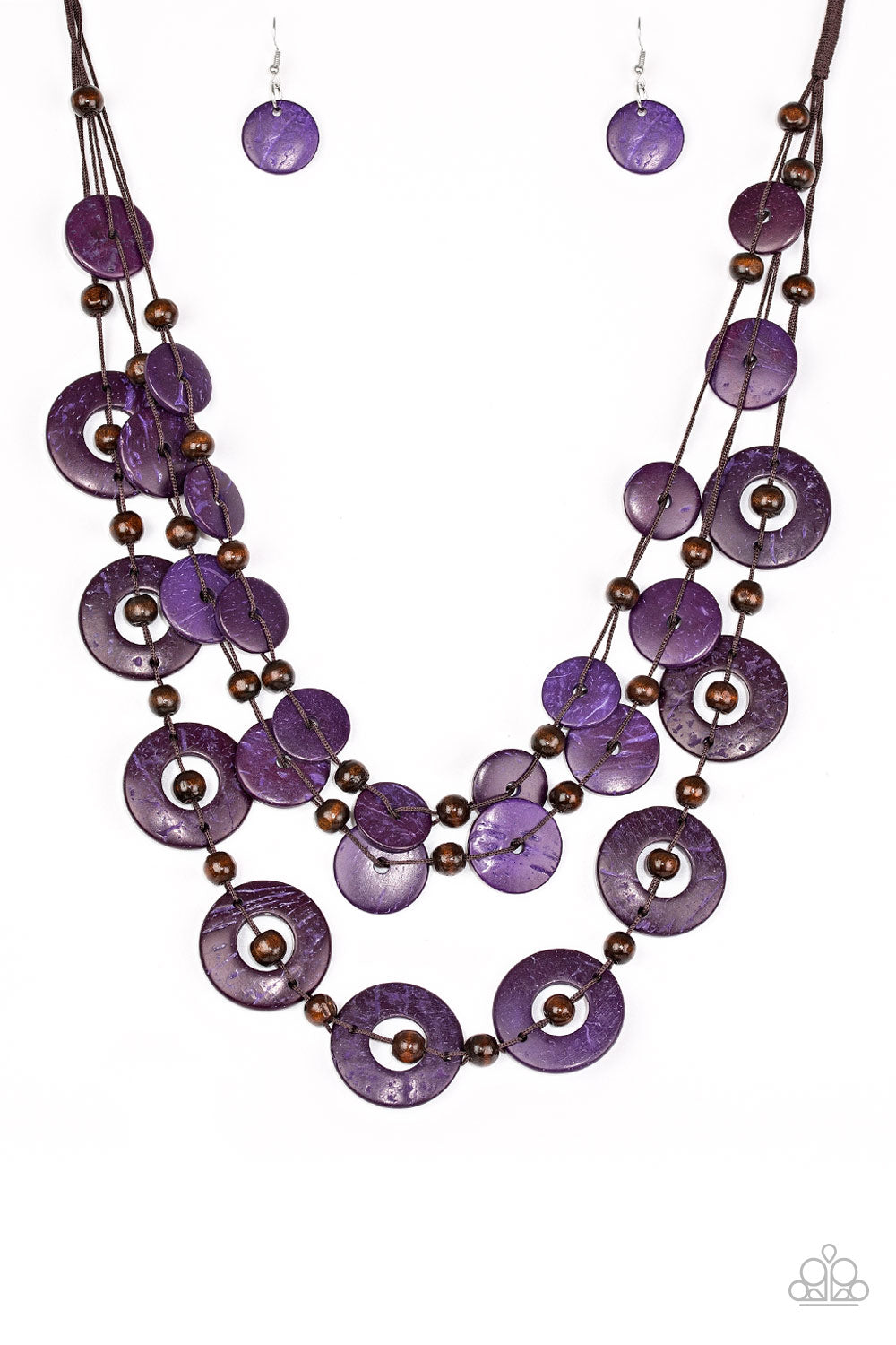 Catalina Coastin - Purple Paparazzi Jewelry 306