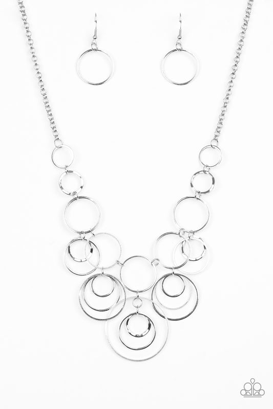 Break The Cycle - Silver Paparazzi Jewelry-266