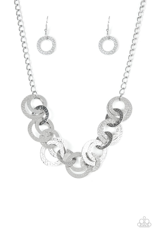 Treasure Tease - Silver Paparazzi Jewelry 1641