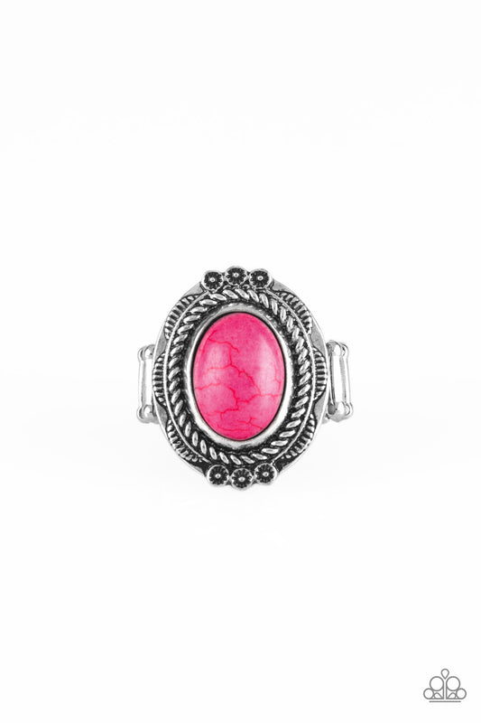 Tumblin Tumbleweeds - Pink Paparazzi Jewelry 1658