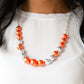 Take Note - Orange Paparazzi Jewelry-1505