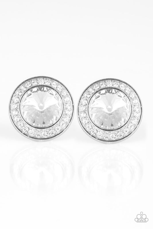 What Should I BLING? - White Paparazzi Jewelry 1757