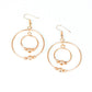 Center of Attraction - Gold Paparazzi Jewelry