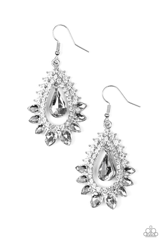 Boss Brilliance - Silver Paparazzi Jewelry-251