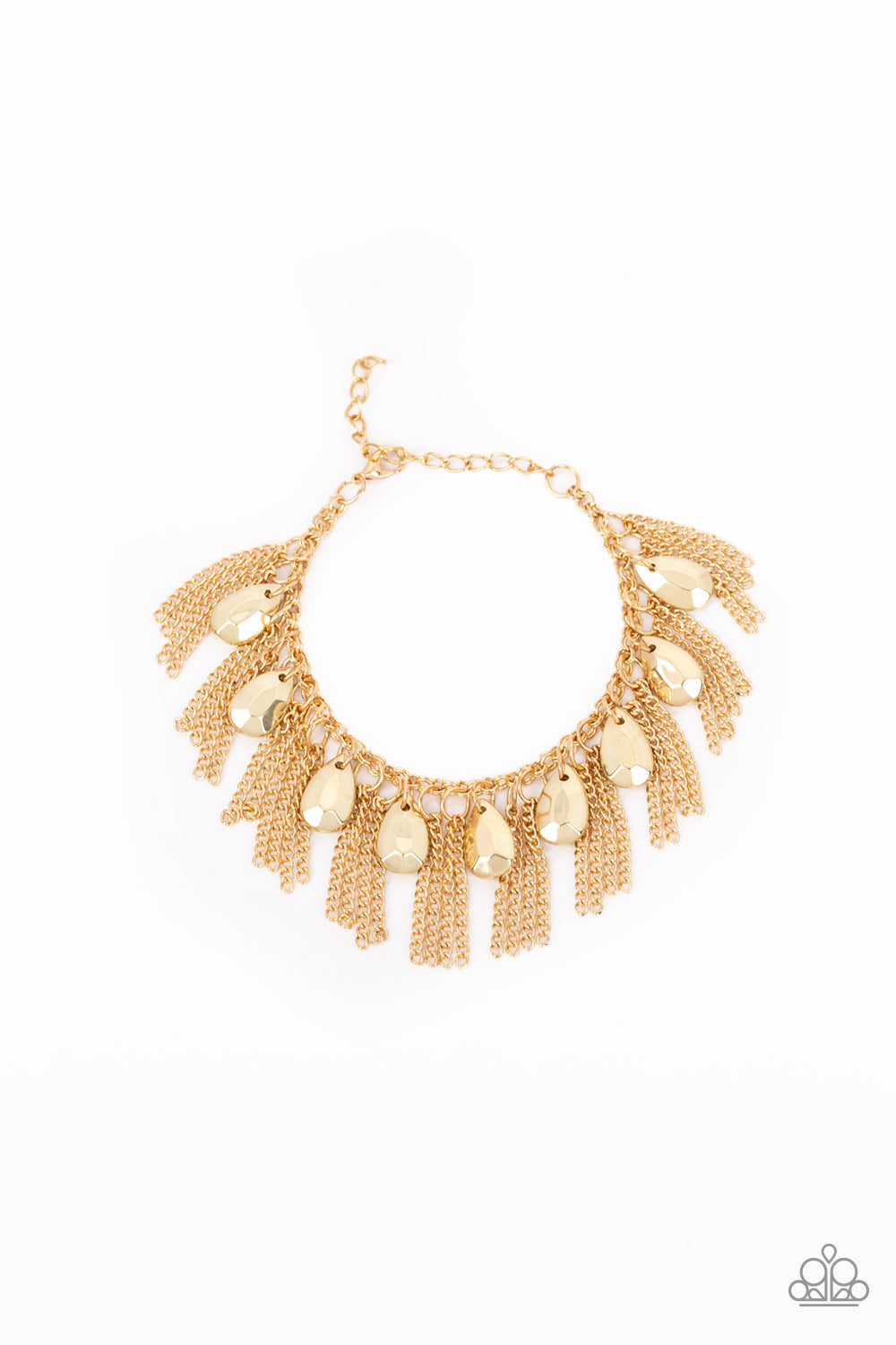 Brag Swag - Gold Paparazzi Jewelry-260