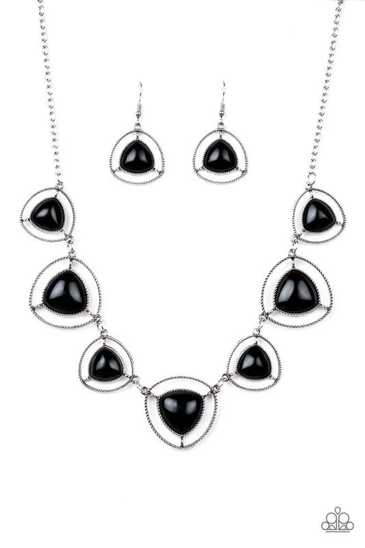 Make A Point - Black Paparazzi Jewelry