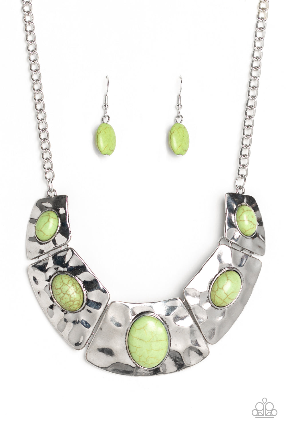 RULER In Favor -  Green Paparazzi Jewelry