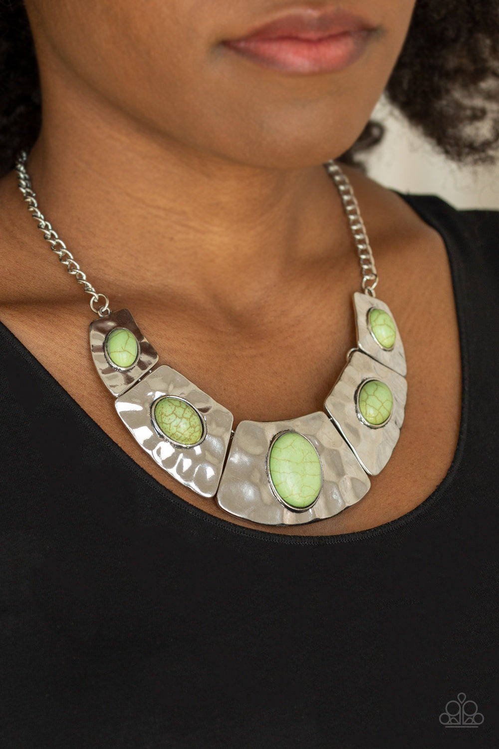 RULER In Favor -  Green Paparazzi Jewelry