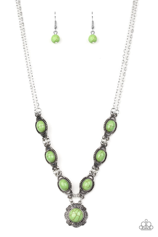 Desert Dreamin - Green Paparazzi Jewelry