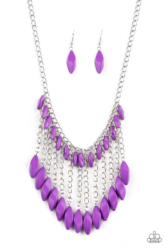 Venturous Vibes - Purple Paparazzi Jewelry 1699