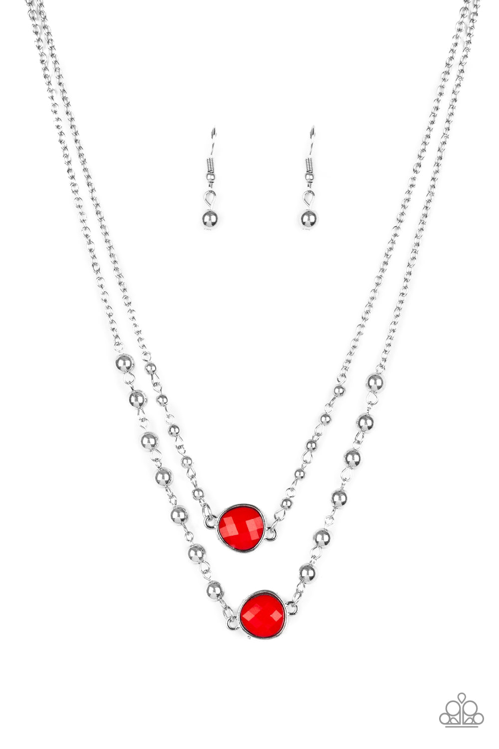 Colorfully Charming - Red Paparazzi Jewelry