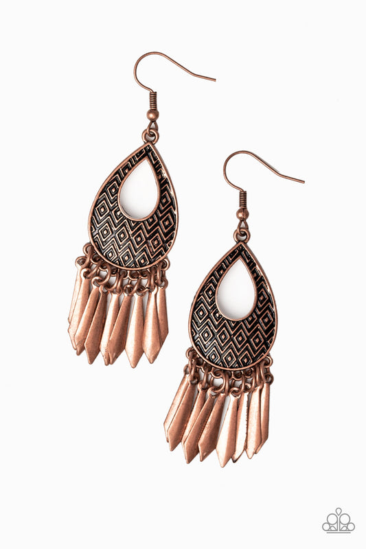 Metallic Funk - Copper Paparazzi Jewelry