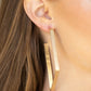 Way Over The Edge - Gold Paparazzi Jewelry 1742
