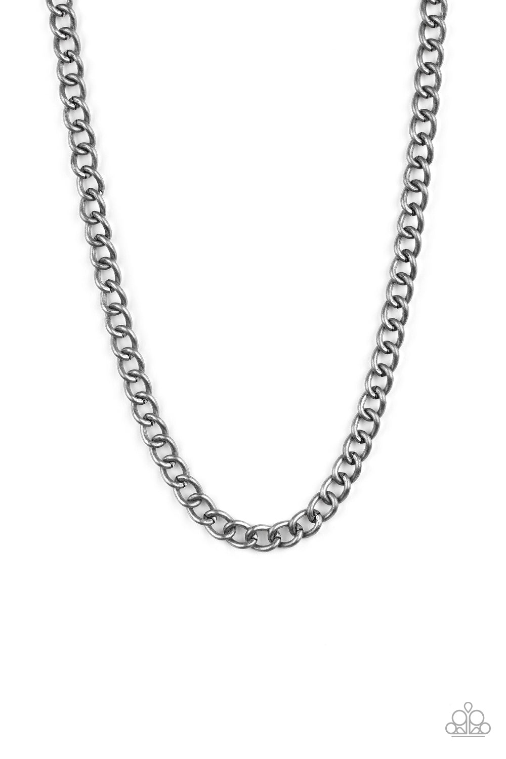 Full Court - Silver Necklace
