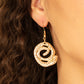 Statement Swirl - Gold Paparazzi Jewelry