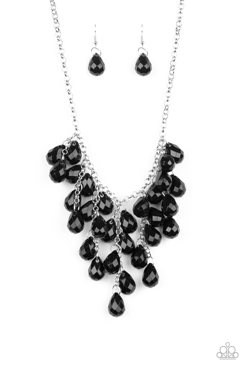 Serenely Scattered - Black Paparazzi Jewelry