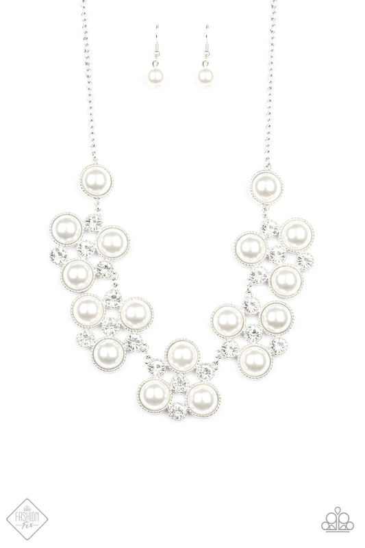 Night at the Symphony-White Paparazzi Jewelry