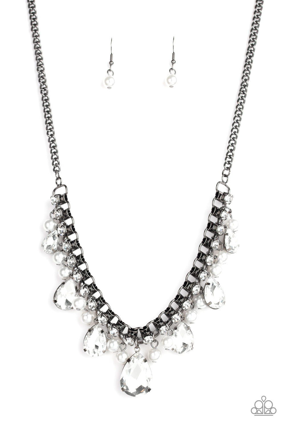 Knockout Queen - Black Paparazzi Jewelry-939