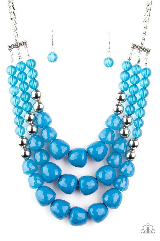 Forbidden Fruit - Blue Paparazzi Jewelry