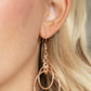 Three Ring Couture - Rose Gold Paparazzi Jewelry-1585