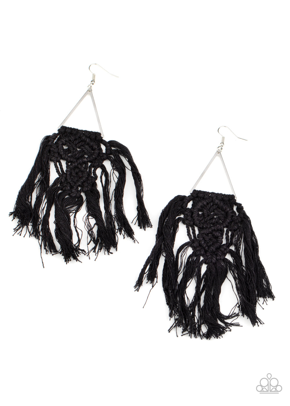 Modern Day Macrame - Black Paparazzi Jewelry