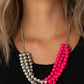 Layer After Layer - Pink Paparazzi Jewelry