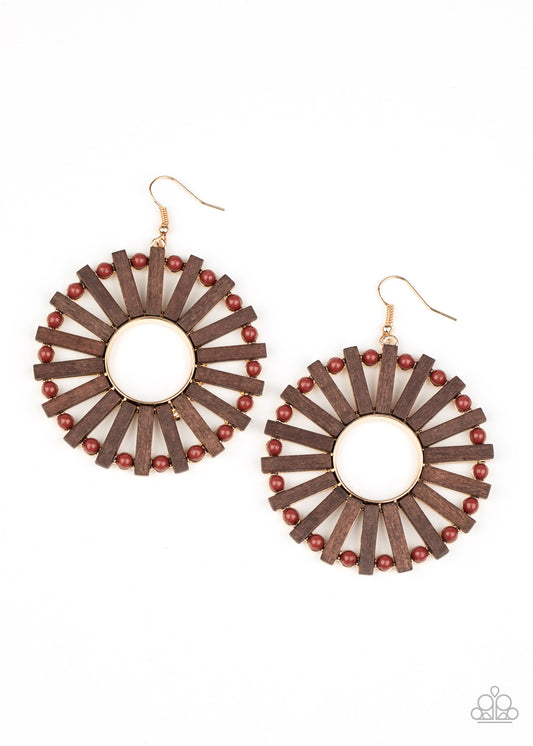 Solar Flare - Brown Paparazzi Jewelry