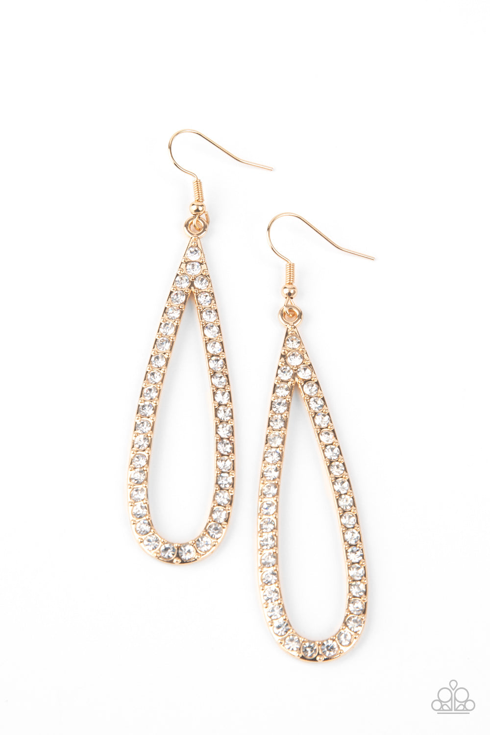 Glitzy Goals - Gold Paparazzi Jewelry