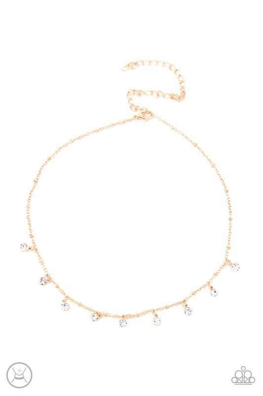 Dainty Diva - Gold Paparazzi Jewelry