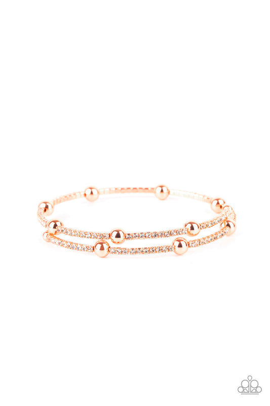 Standout Shine - Copper Paparazzi Jewelry