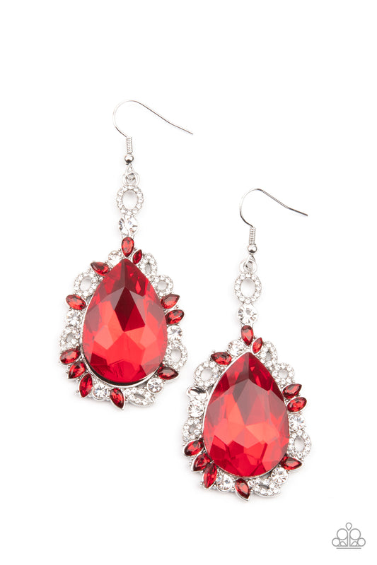 Royal Recognition - Red Paparazzi Jewelry