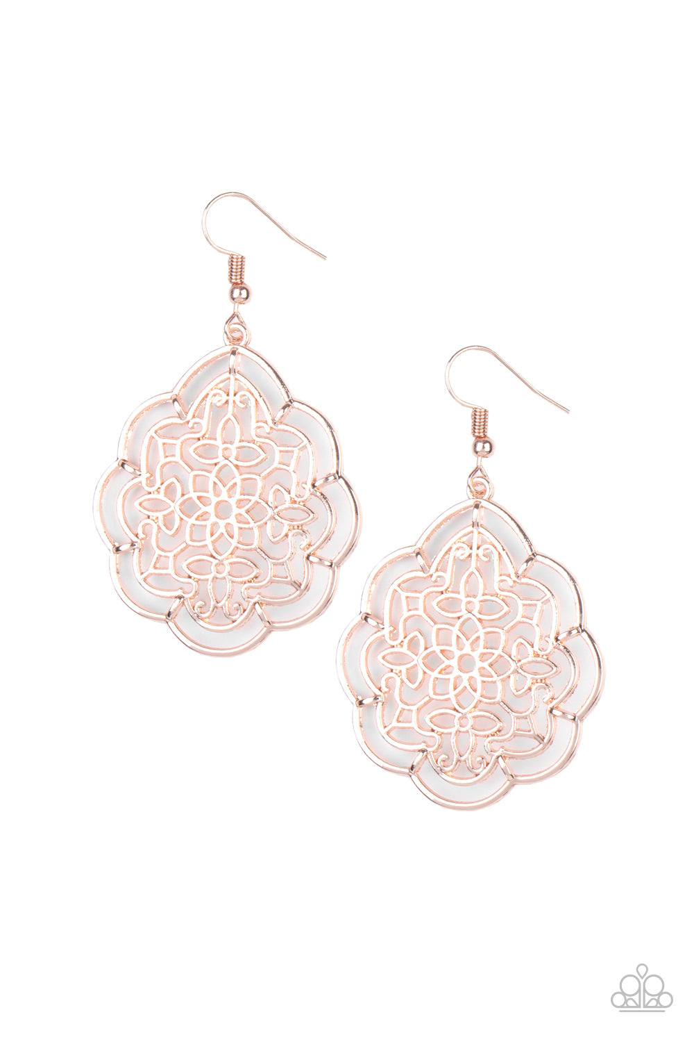 Tour de Taj Mahal - Rose Gold Paparazzi Jewelry-1630