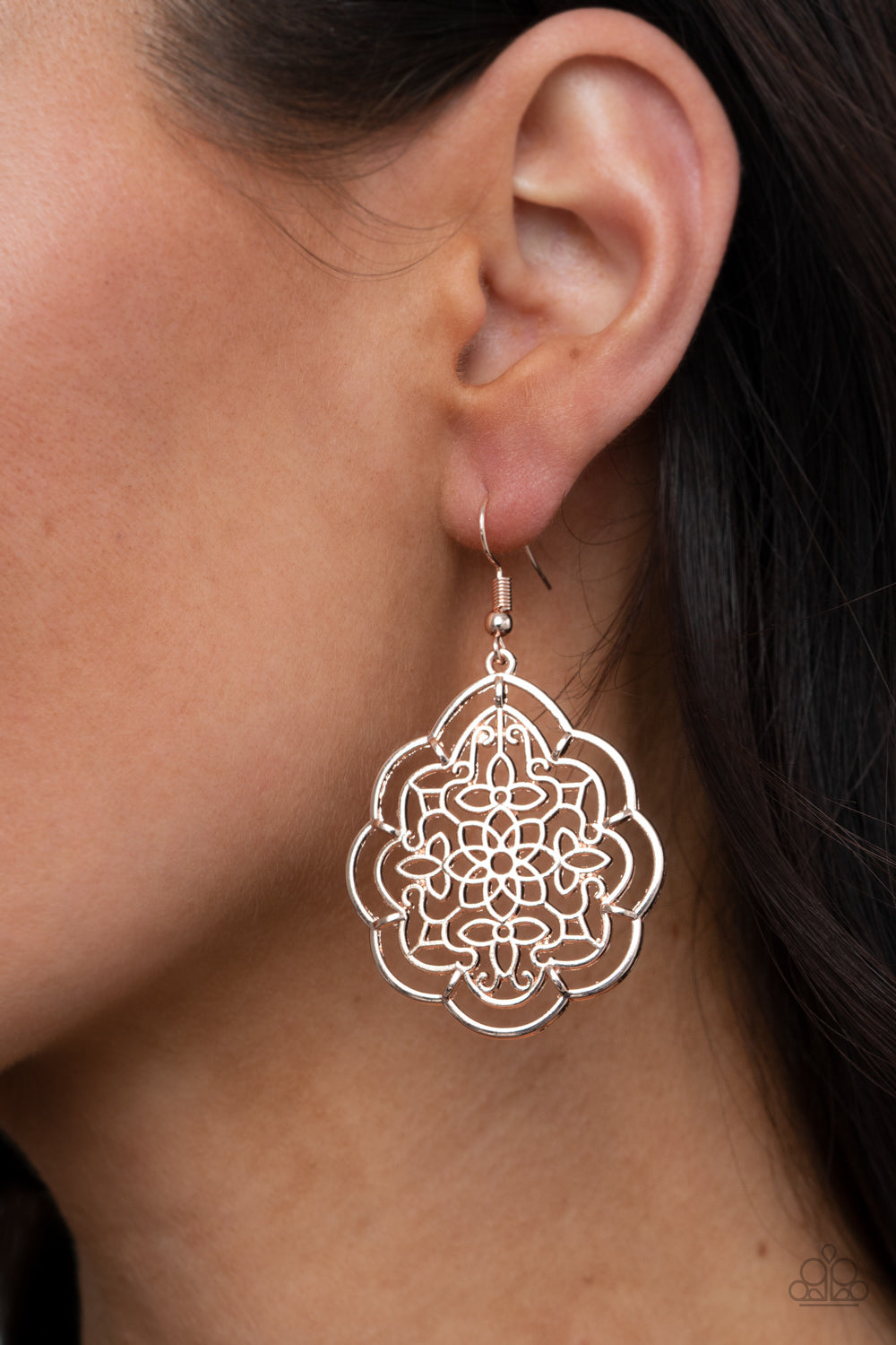 Tour de Taj Mahal - Rose Gold Paparazzi Jewelry-1630