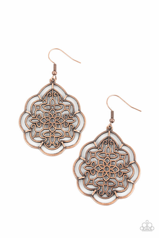 Tour de Taj Mahal - Copper Paparazzi Jewelry-1629