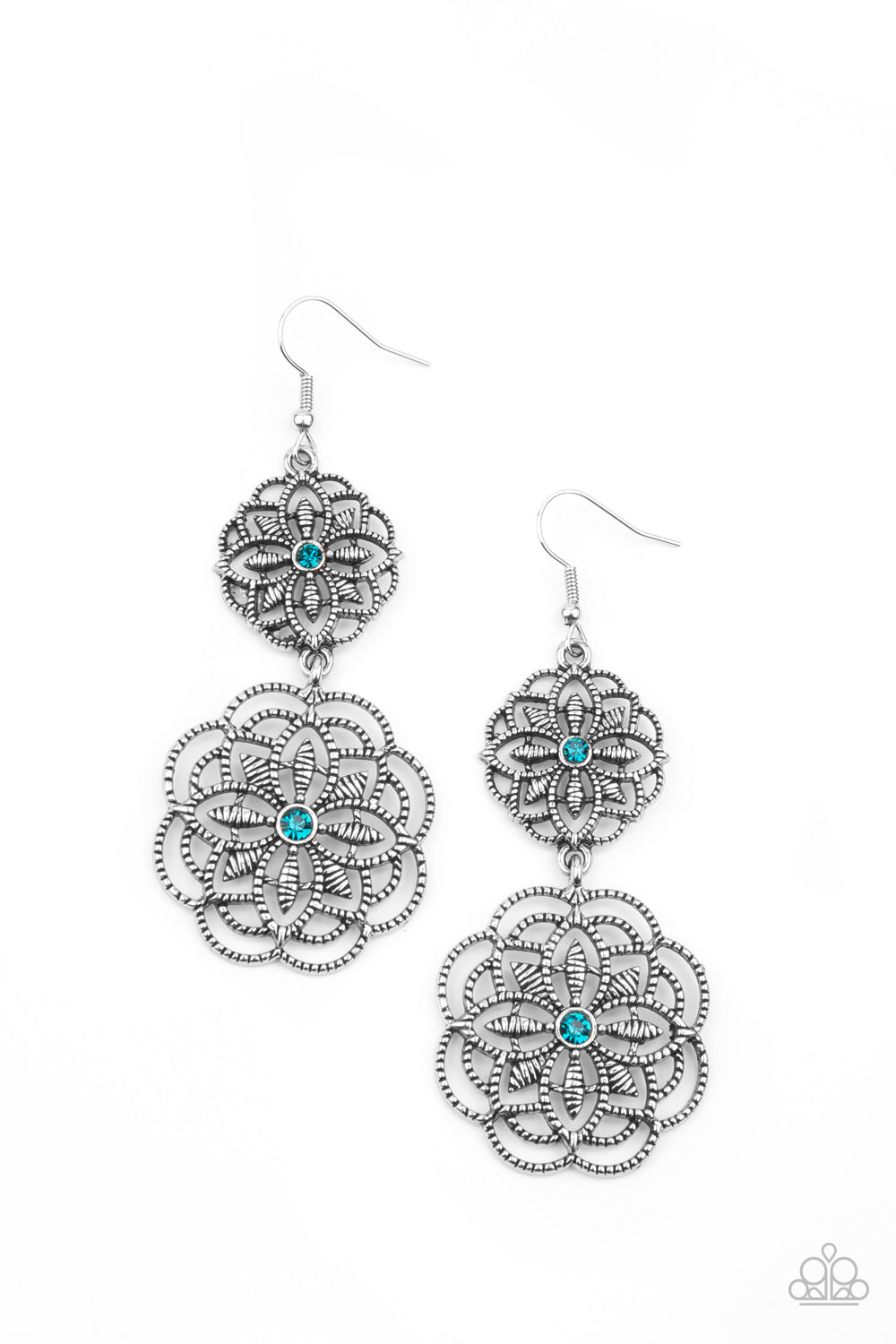 Mandala Mecca - Blue Paparazzi Jewelry-1023