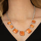 Aura Allure - Orange Paparazzi Jewelry-178