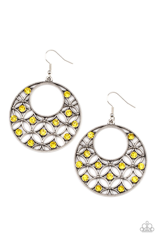 Garden Garnish - Yellow Paparazzi Jewelry