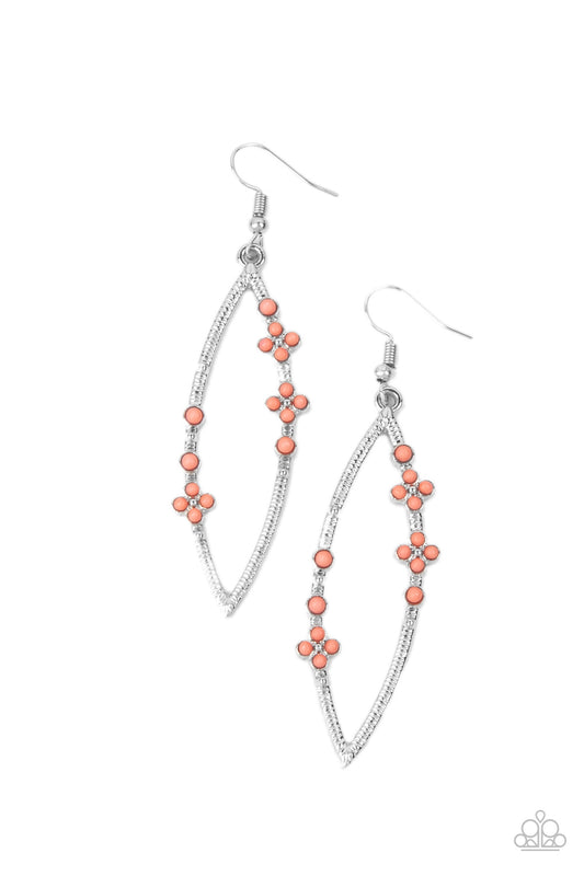 Flowery Finesse - Orange Paparazzi Jewelry