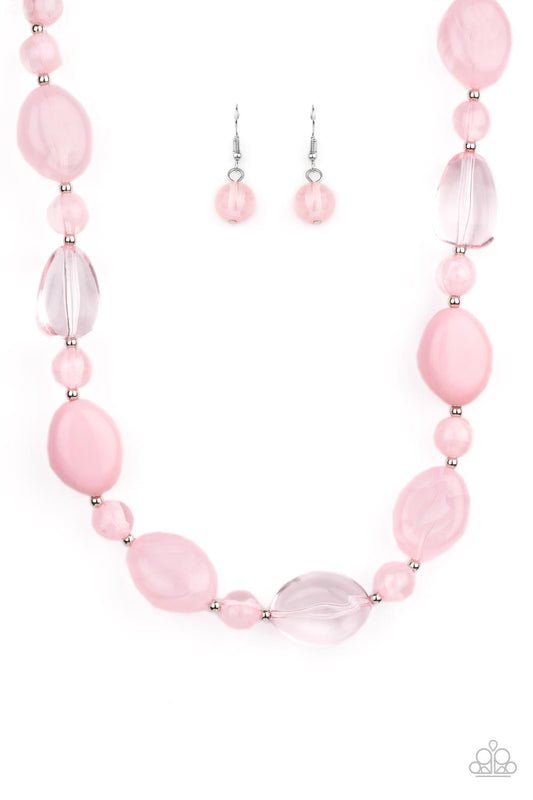 Staycation Stunner - Pink Paparazzi Jewelry