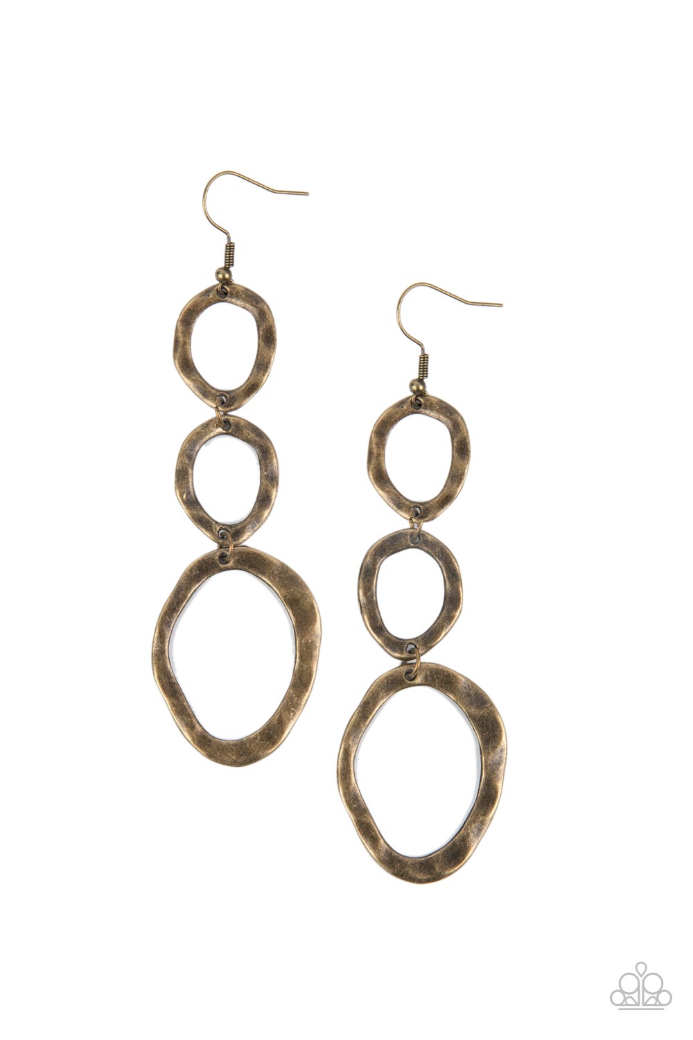 So OVAL It! - Brass Paparazzi Jewelry