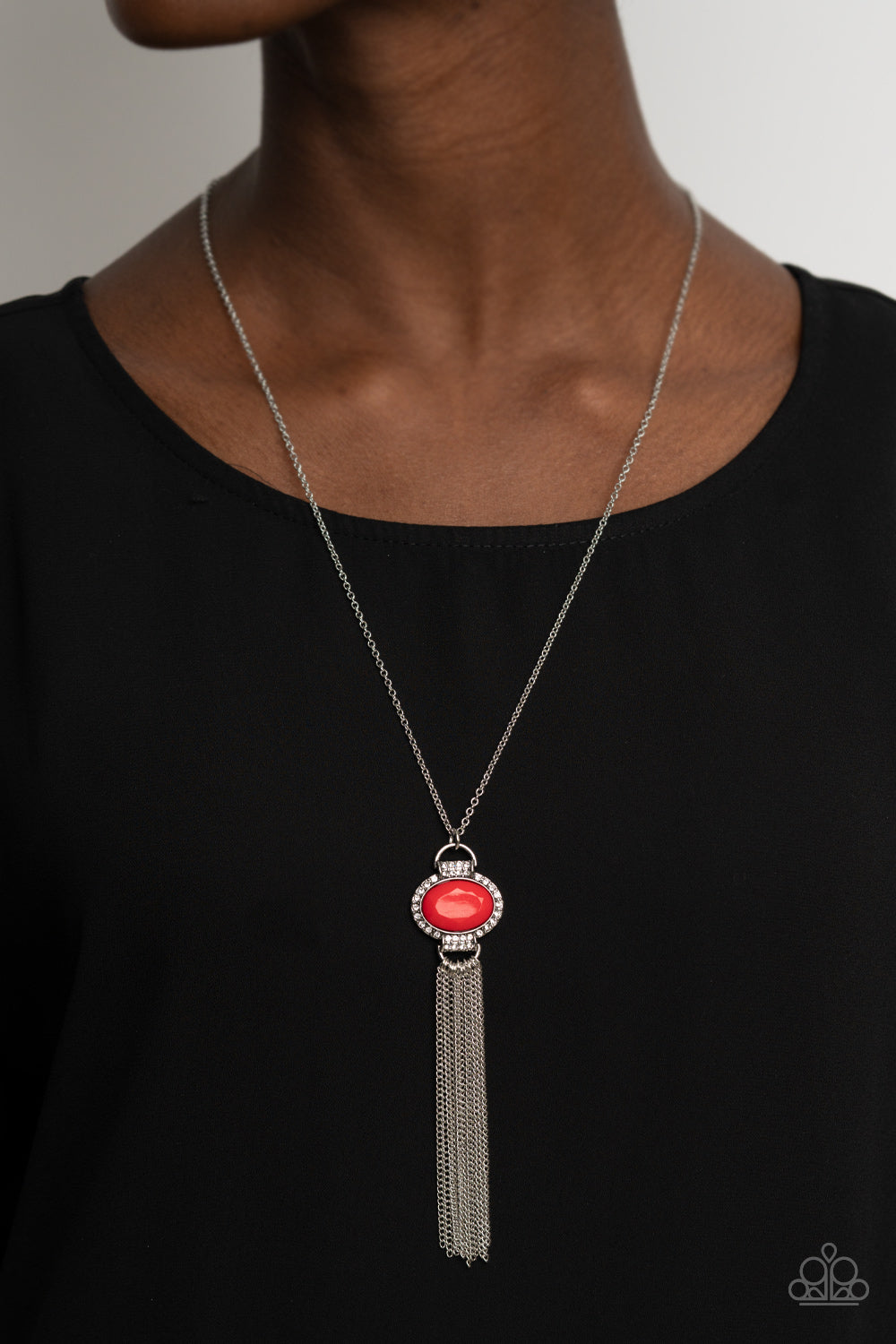 What GLOWS Up - Red Paparazzi Jewelry 1756