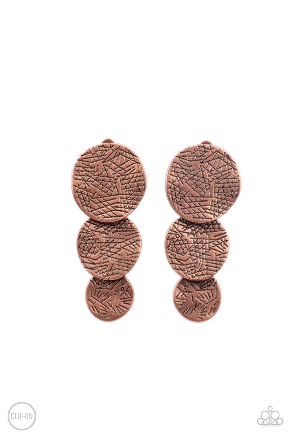 Ancient Antiquity - Copper Paparazzi Jewelry-158