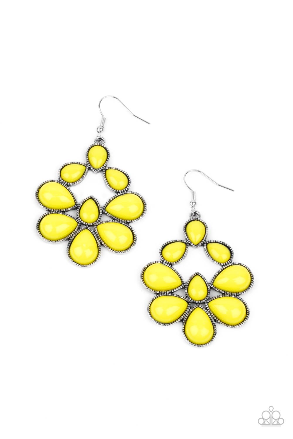 In Crowd Couture - Yellow Paparazzi Jewelry