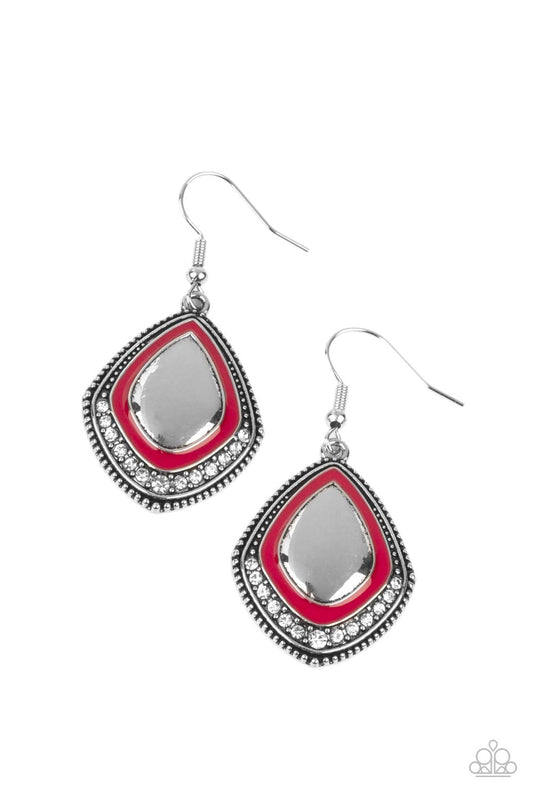 Fearlessly Feminine - Red Paparazzi Jewelry